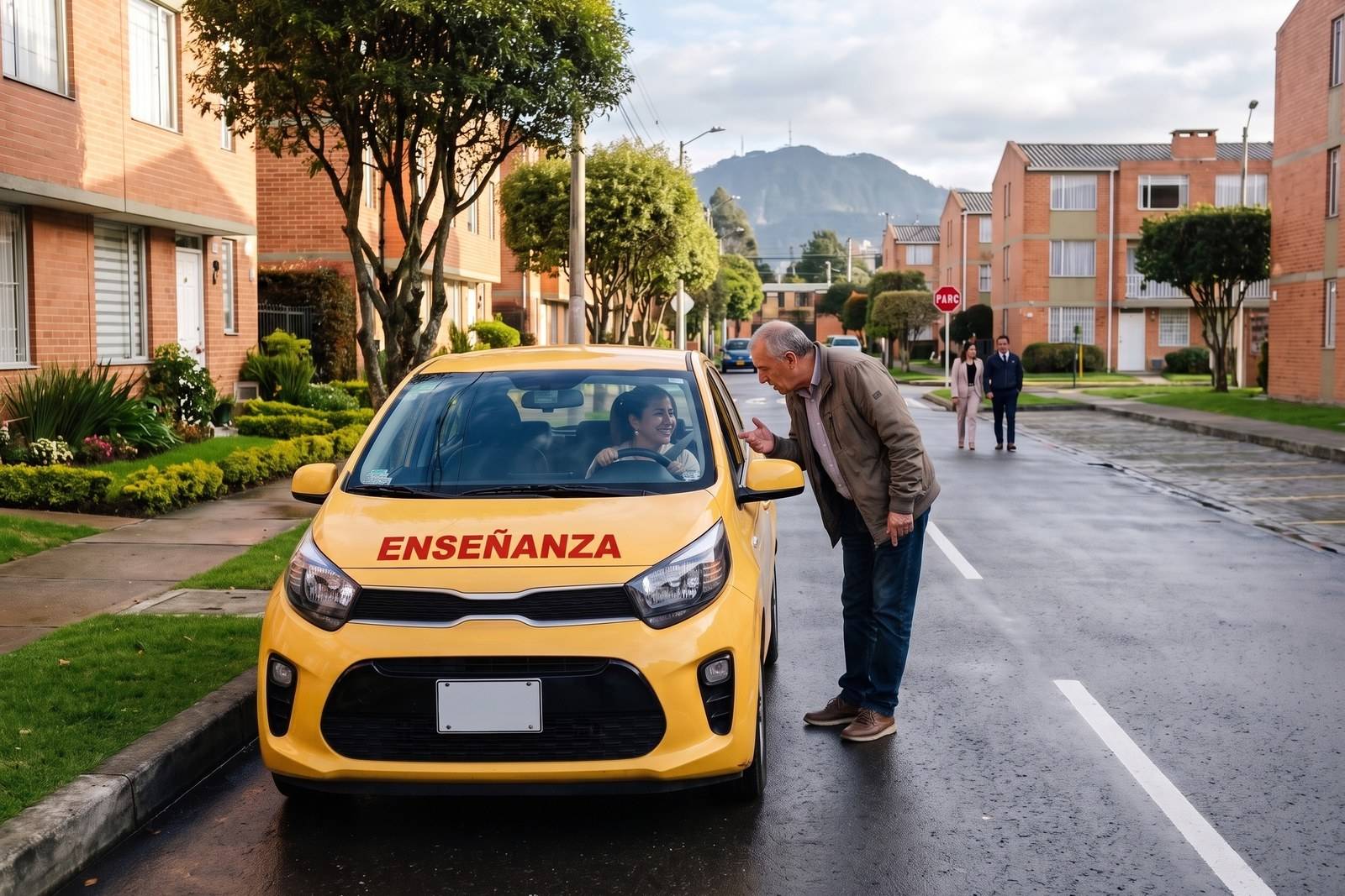 Práctica del curso de servicio público C1 en un taxi de enseñanza en Venecia